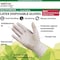 Kleen Chef Disposable Gloves, Natural Latex, Powder-Free, M, 100 PK, Natural KC-MS-M-DLG-1NR-Z - alternate 3